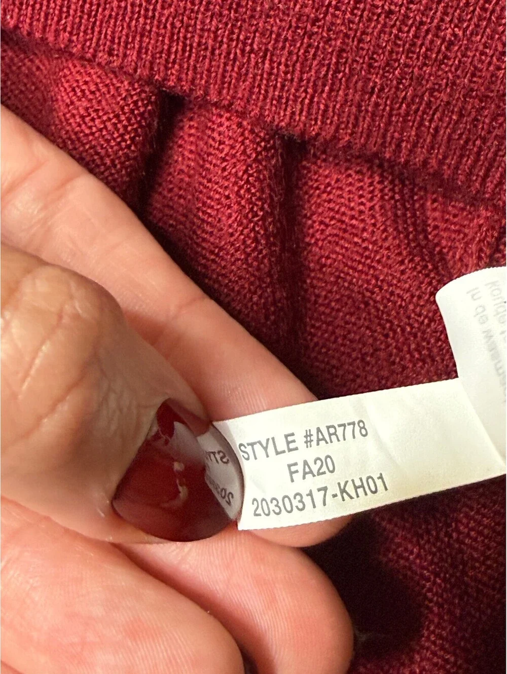 J.Crew Men’s XL Merino Wool Blend Crewneck Sweater Burgundy Red